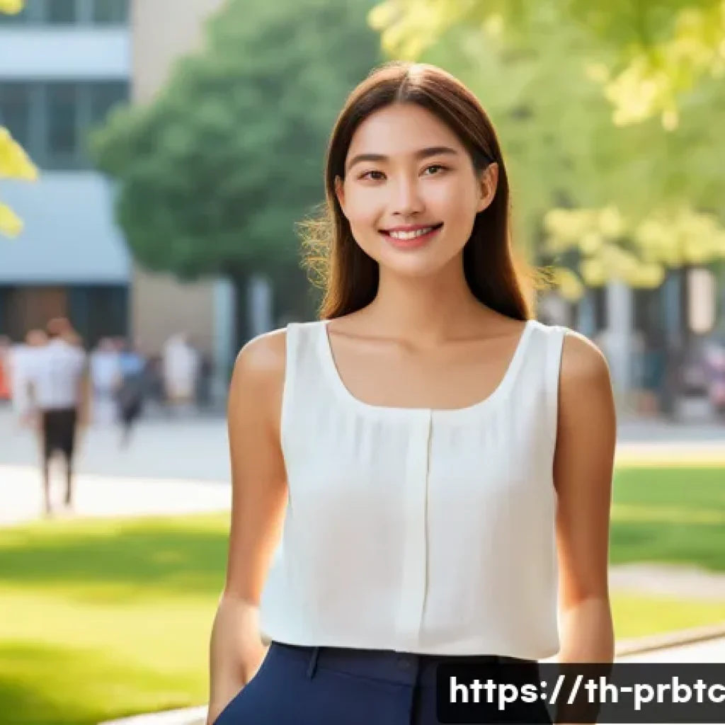 프로바이오틱 스킨케어의 장기 사용의 이점 - **Prompt:** A vibrant, confident young woman in her late 20s, with impeccably clear, smooth, and lum...